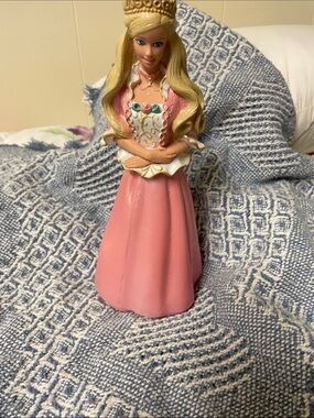Mattel Pink Princess Figurine Home Accent -